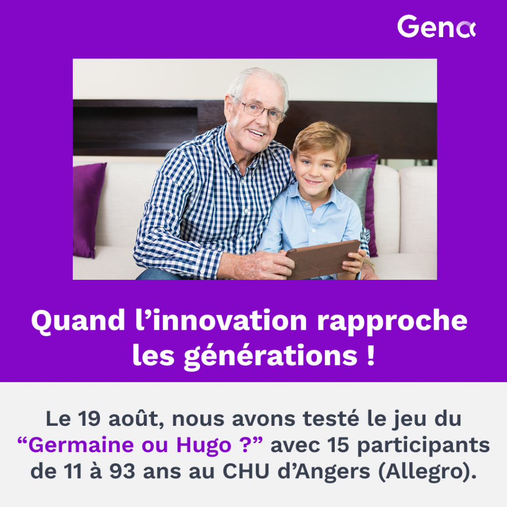 Quand l'innovation rapproche les générations !