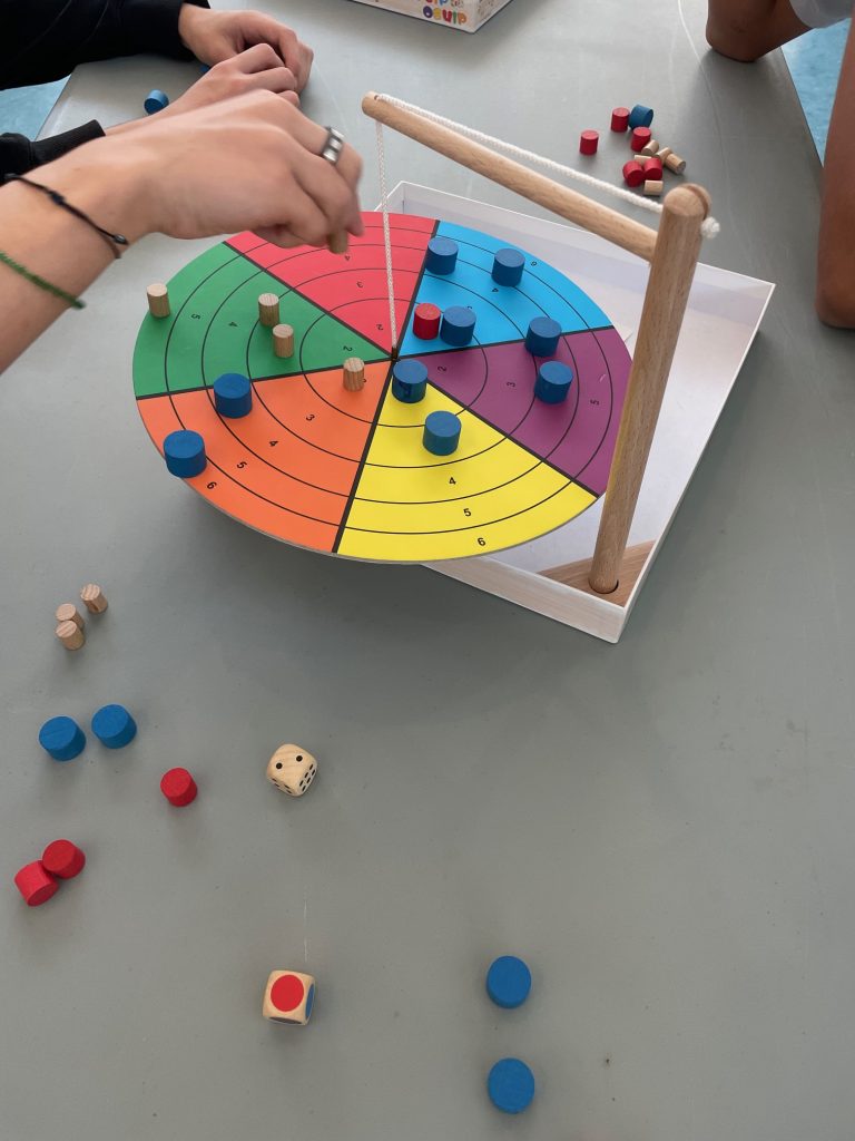 Jeux collectifs à la MJA