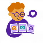 Picto jeu "A nos souvenirs" de Gena-App, une application de jeux numériques intergénérationnelle