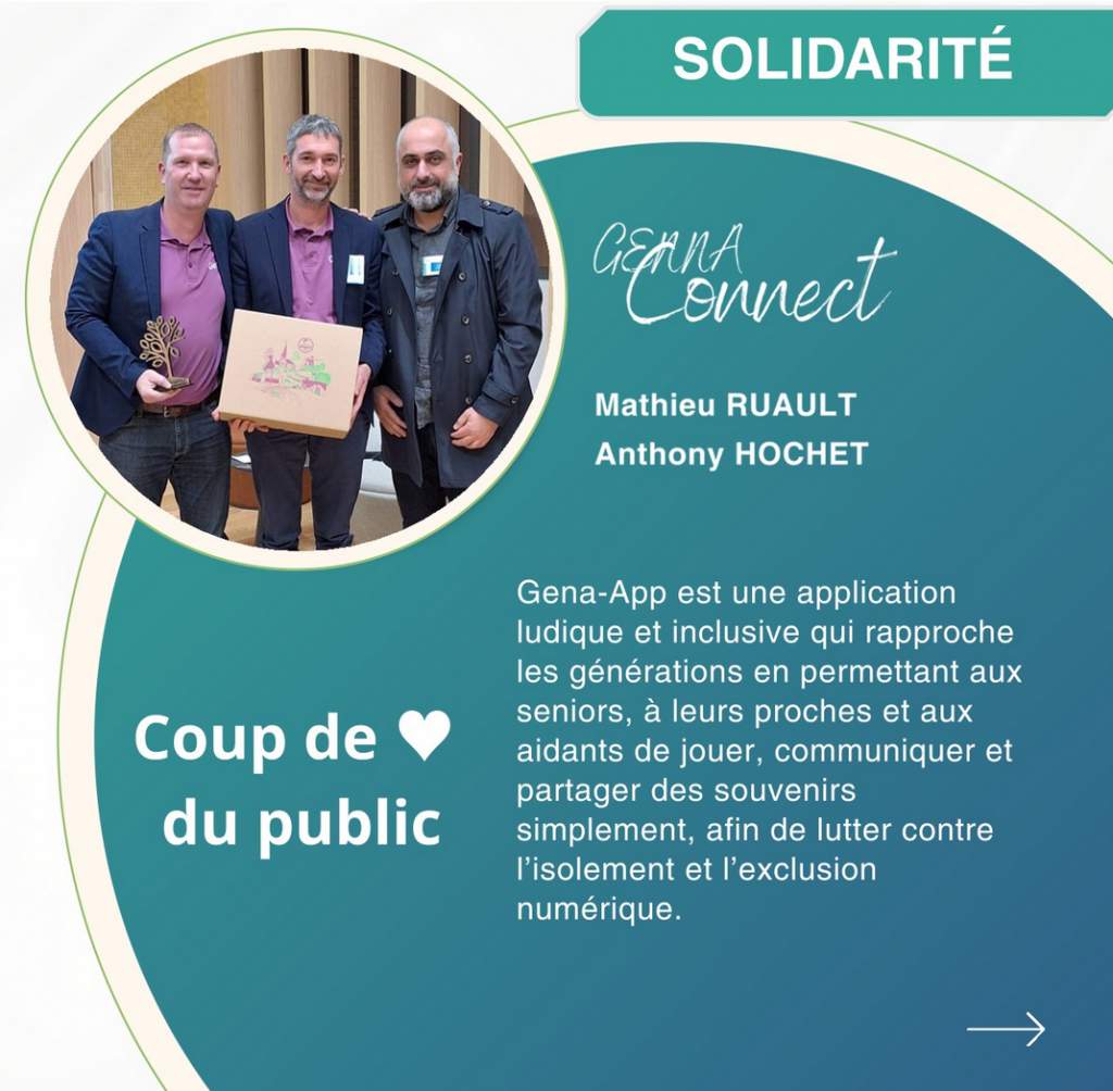 Mathieu, Anthony et un membre du jury de 4S