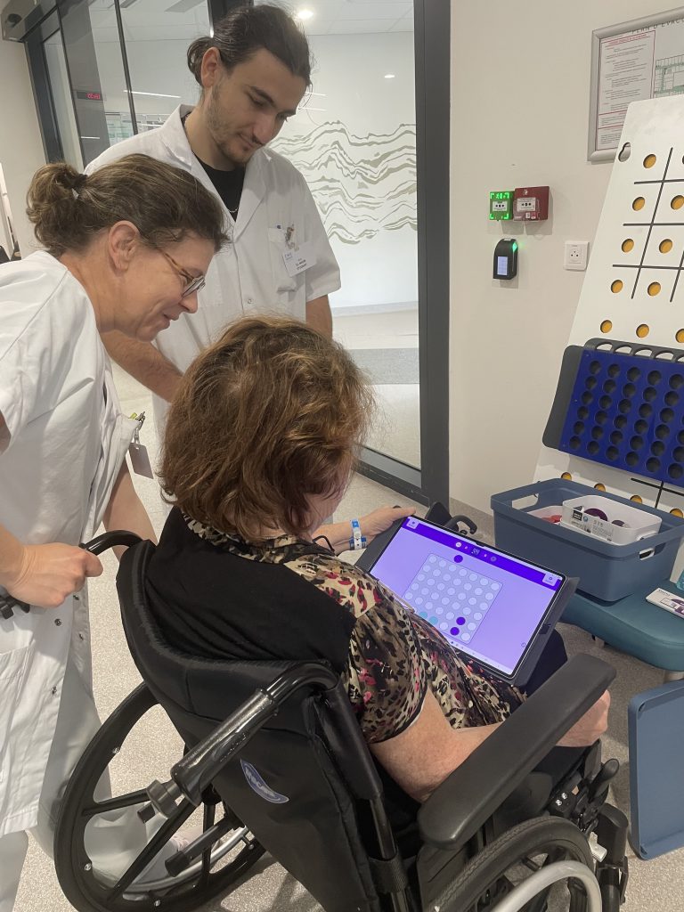 Un patient en accueil de jour au CHU d'Angers