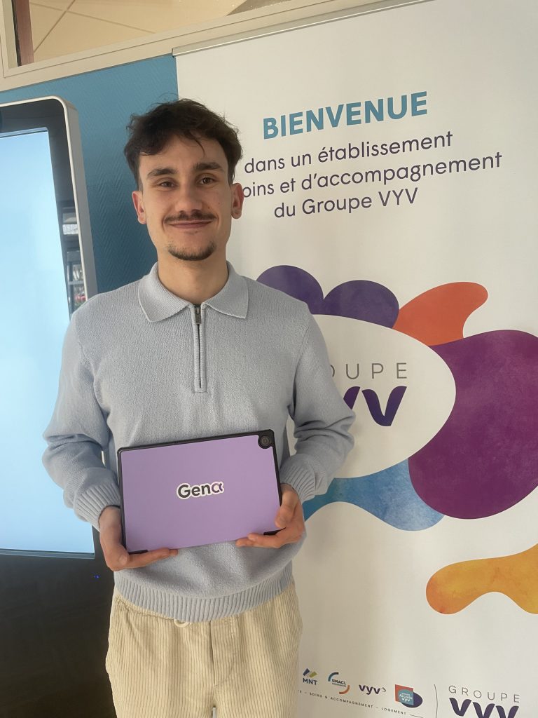 Virgil, animateur de la résidence La Grand'Maison