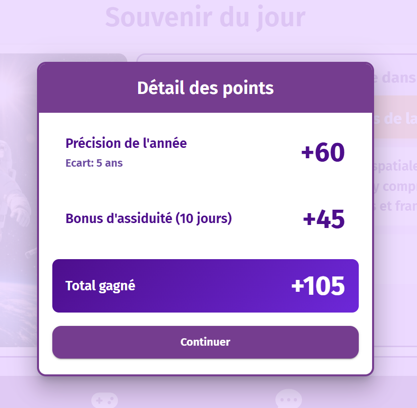 Classement des joueurs de mon réseau dans Gena-App