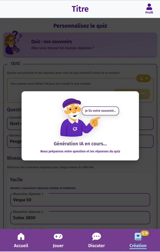 l’intelligence artificielle transforme les souvenirs familiaux en quiz