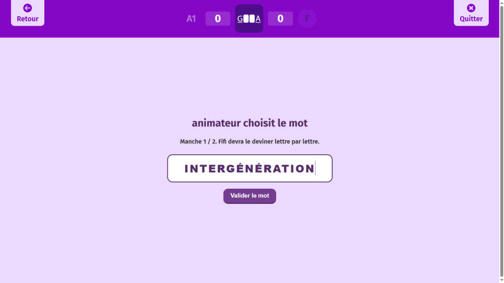 La Casquette de Papy : le jeu de lettres sur Gena-App