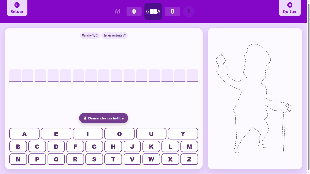 La Casquette de Papy : le jeu de lettres sur Gena-App